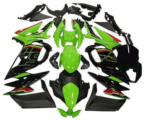 Kawasaki Ninja 650 Fairings (2020-2025) Black, Green, Red at KingsMotorcycleFairings.com