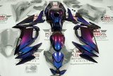 Kawasaki Ninja 650 Fairings (2020-2025) Chameleon Pink, Purple, Blue at KingsMotorcycleFairings.com