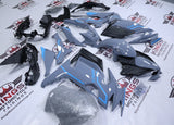 Kawasaki Ninja 650 Fairings (2020-2025) Gray, Light Blue at KingsMotorcycleFairings.com