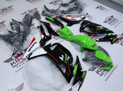 Kawasaki Ninja 650 Fairings (2020-2025) Green, Black, Red, White KRT at KingsMotorcycleFairings.com