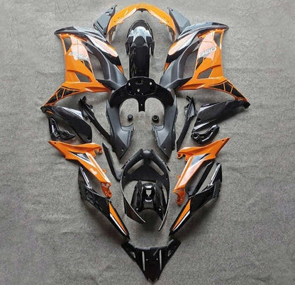 Kawasaki Ninja 650 Fairing Kit (2020-2025) Orange, Black at KingsMotorcycleFairings.com