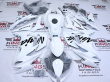 Kawasaki Ninja 650 Fairings (2020-2025) Pearl White, Black from KingsMotorcycleFairings.com