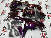 Fairings for Kawasaki Ninja 650 (2020-2025) Purple, Orange Chameleon from KingsMotorcycleFairings.com