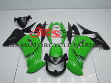 Kawasaki Ninja 650 ER6F Fairing set (2006-2008) Green, Black at KingsMotorcycleFairings.com