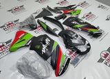 Kawasaki Ninja 650R Fairing Kit (2006-2008) Matte Black, Green, Red Monster at KingsMotorcycleFairings.com