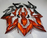 Kawasaki Ninja 650R Fairings (2017-2019) Orange at KingsMotorcycleFairings.com