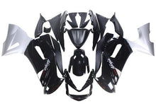 Kawasaki Ninja 650 (2006-2008) Black, White from KingsMotorcycleFairings.com