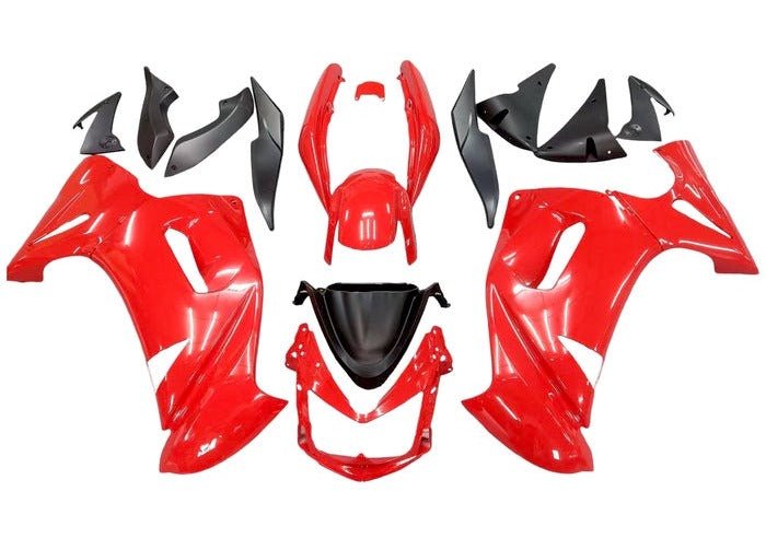 Kawasaki Ninja 650 (2006-2008) Gloss Red from KingsMotorcycleFairings.com