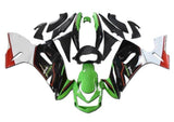 Kawasaki Ninja 650 (2006-2008) Green, Black, White, Red at KingsMotorcycleFairings.com