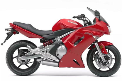 Kawasaki Ninja 650 (2006-2008) Red from KingsMotorcycleFairings.com