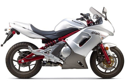 Kawasaki Ninja 650 (2006-2008) Silver, Black, Red at KingsMotorcycleFairings.com