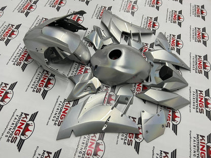 Kawasaki Ninja H2 Fairings (2015-2022) Silver Holomatic from KingsMotorcycleFairings.com