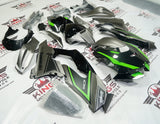 Kawasaki Ninja ZX-10R Fairing Set (2021-2025) Black, Green, Matte Silver, Matte Black at KingsMotorcycleFairings.com