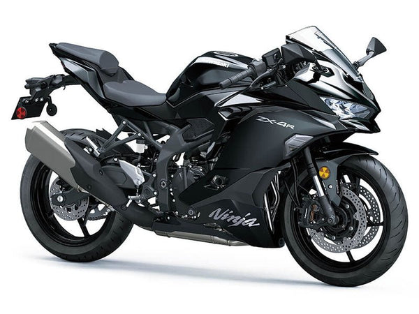 Kawasaki Ninja ZX-4R Fairings (2019-2025) Matte Black, Gloss Black at KingsMotorcycleFairings.com