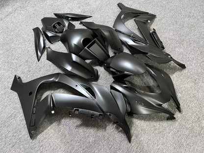 Kawasaki Ninja ZX10R Fairing Kit (2016-2020) Flat Black at KingsMotorcycleFairings.com