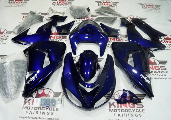 Kawasaki Ninja ZX10R Fairing Set (2006-2007) Dark Blue at KingsMotorcycleFairings.com