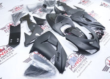 Kawasaki Ninja ZX10R Fairings (2006-2007) Matte Black, Faux Carbon Fiber at KingsMotorcycleFairings.com