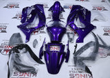Kawasaki Ninja ZX10R Fairings (2011-2015) Dark Purple, Black, White at KingsMotorcycleFairings.com