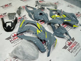 Kawasaki Ninja ZX10R Fairings (2011-2015) Nardo Gray, Yellow from KingsMotorcycleFairings.com