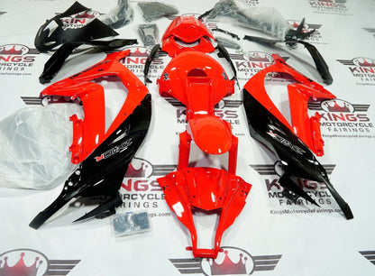 Kawasaki Ninja ZX10R Fairings (2011-2015) Red, Black Gloss at KingsMotorcycleFairings.com