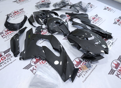 Kawasaki Ninja ZX10R Fairings (2021-2025) All Faux Carbon Fiber at KingsMotorcycleFairings.com