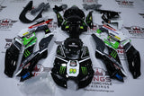 Kawasaki Ninja ZX10R Fairings (2021-2025) Black, Green Monster at KingsMotorcycleFairings.com