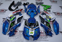 Kawasaki Ninja ZX10R Fairings (2021-2025) Blue, Black, Monster at KingsMotorcycleFairings.com
