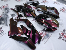 Kawasaki Ninja ZX10R Fairings (2021-2025) Pink, Gold Chameleon at KingsMotorcycleFairings.com