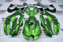 Kawasaki Ninja ZX10RR Fairings (2021-2025) Green at KingsMotorcycleFairings.com