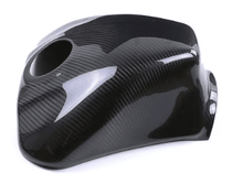 Kawasaki Ninja ZX10R Tank Cover (2021-2025) Faux Carbon Fiber at KingsMotorcycleFairings.com