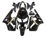 Kawasaki Ninja ZX12R Fairing set (2000-2001) Black, Gold at KingsMotorcycleFairings.com
