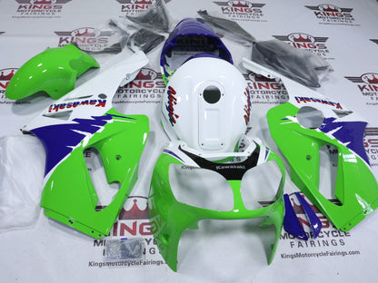 Kawasaki Ninja ZX12R Fairings (2000-2001) Green, White, Blue, Red at KingsMotorcycleFairings.com