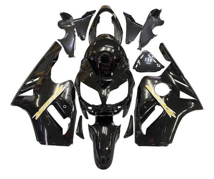 Kawasaki ZX12R Fairings (2002-2006) Black, Gold at KingsMotorcycleFairings.com