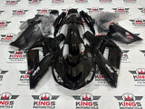 Kawasaki Ninja ZX14R Fairing Kit (2006-2011) Gloss Black, Matte Black at KingsMotorcycleFairings.com