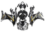 Kawasaki Ninja ZX25R Fairings (2019-2025) Matte Silver, Black, Gold at KingsMotorcycleFairings.com