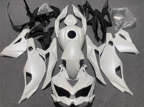 Kawasaki Ninja ZX25R Fairings (2019-2025) White at KingsMotorcycleFairings.com