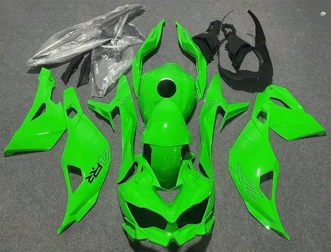 Kawasaki Ninja ZX4R Fairings (2019-2025) Green at KingsMotorcycleFairings.com