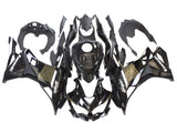 Kawasaki Ninja ZX4RR Fairing set (2019-2025) Black, White, Gold at KingsMotorcycleFairings.com