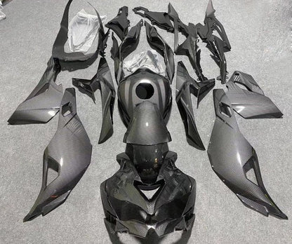 Kawasaki Ninja ZX4RR Fairing kit (2019-2025) Faux Carbon Fiber at KingsMotorcycleFairings.com