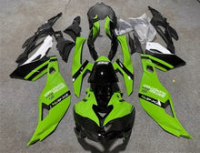 Kawasaki Ninja ZX4RR Fairings (2019-2025) Green, Black, White at KingsMotorcycleFairings.com
