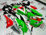 Kawasaki Ninja ZX4RR Fairings (2019-2025) Green, Red, White from KingsMotorcycleFairings.com
