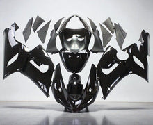 Kawasaki Ninja ZX6R 636 Fairings (2005-2006) All Black at KingsMotorcycleFairings.com