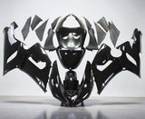 Kawasaki Ninja ZX6R 636 Fairings (2005-2006) All Black at KingsMotorcycleFairings.com
