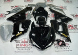 Kawasaki Ninja ZX6R 636 Fairings (2005-2006) Gloss Black, Gold at KingsMotorcycleFairings.com