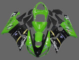 Fairings for Kawasaki ZX6R 636 (2005-2006) Green, Black, TeamGreen