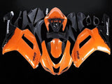 Kawasaki ZX6R 636 Fairings (2007-2008) Orange, Black, White at KingsMotorcycleFairings.com