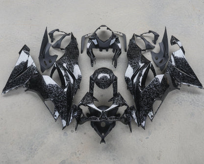 Shop Kawasaki Ninja ZX6R Fairings [2019-2023] Faux Chopped Carbon Fiber from KingsMotorcycleFairings.com