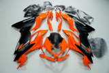 Kawasaki Ninja ZX6R 636 Fairings (2019-2023) Orange, Matte Black, White at KingsMotorcycleFairings.com