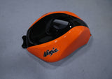 Kawasaki Ninja ZX6R 636 Tank Cover Fairing (2019-2023) Orange, Matte Black, White at KingsMotorcycleFairings.com