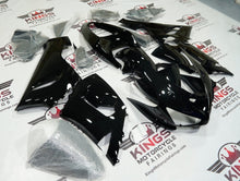 All Gloss Black Kawasaki Ninja ZX6R 636 Fairings (2005-2006) from KingsMotorcycleFairings.com
